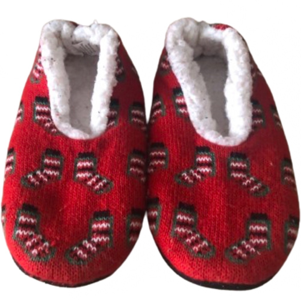 HOLIDAY BOOTIE SLIPPERS • Sz M
